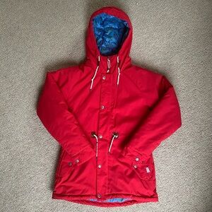 Poler Womens Cedar Jacket Red Lava